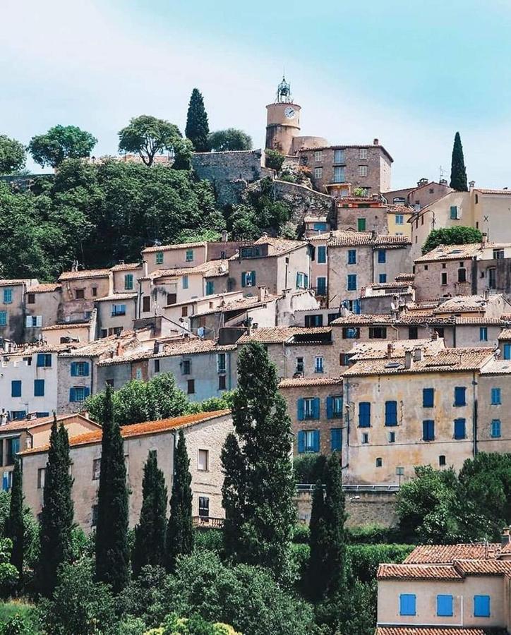 Provencal House In Fayence With Pool & Indoor Spa Eksteriør billede